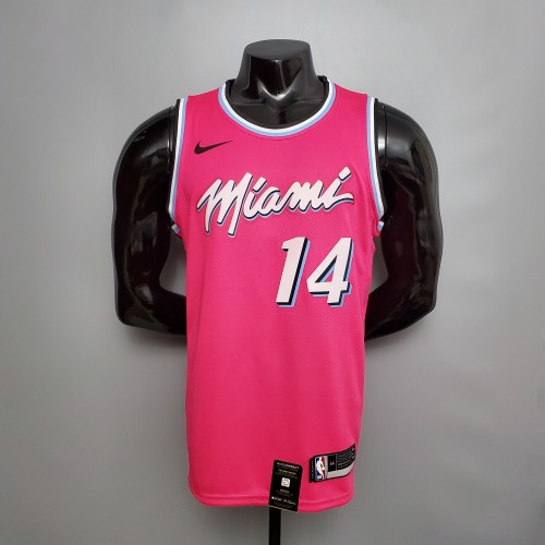 Tyler Herro Miami Heat Swingman Jersey Pink