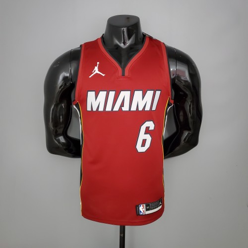 LeBron James Miami Heat Swingman Jersey White