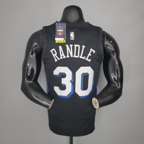 Julius Randle New York Knicks City Edition Swingman Jersey Black