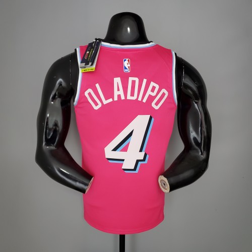 Victor Oladipo Miami Heat Swingman Jersey Pink