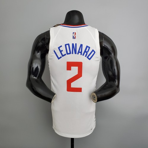 Kawhi Leonard LA Clippers 75th Anniversary Swingman Jersey White