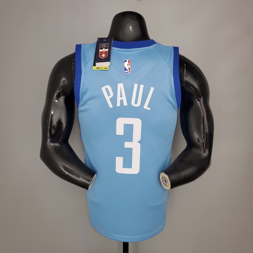 Chris Paul Houston Rockets City Edition Swingman Jersey Blue