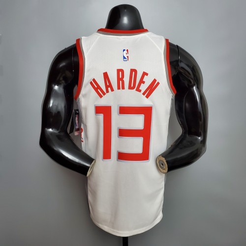 James Harden Houston Rockets City Edition Swingman Jersey White