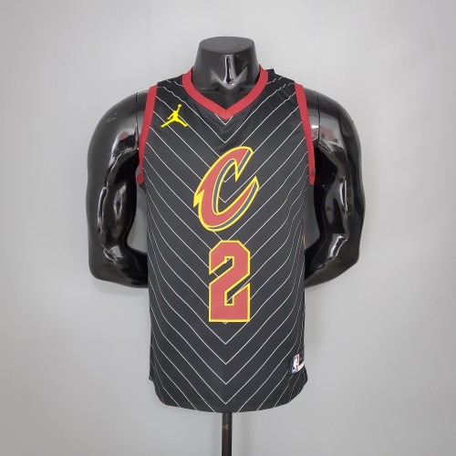 Kyrie Irving Cleveland Cavaliers Theme Limited Edition Swingman Jersey Black