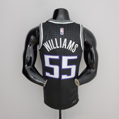 Jason Williams Sacramento Kings 75th Anniversary Swingman Jersey Black