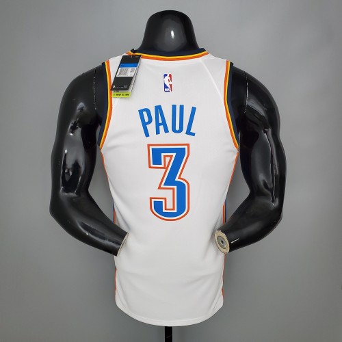 Chris Paul Oklahoma City Thunder Swingman Jersey White