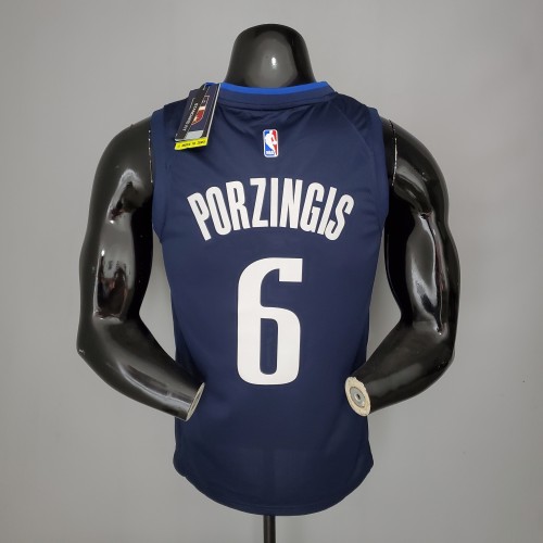 Kristaps Porzingis Dallas Mavericks Theme Limited Edition Swingman Jersey Blue