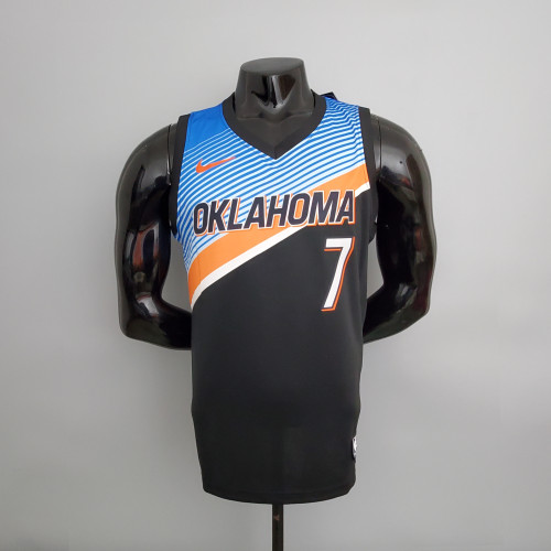 Carmelo Anthony Oklahoma City Thunder City Edition Swingman Jersey Black