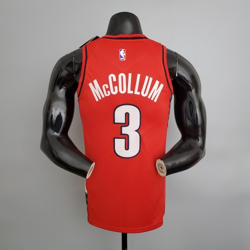 C.J. McCollum Portland Trail Blazers Swingman Jersey Red