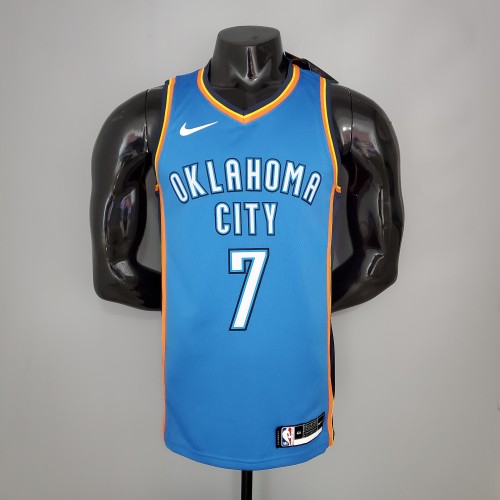 Carmelo Anthony Oklahoma City Thunder Swingman Jersey Blue