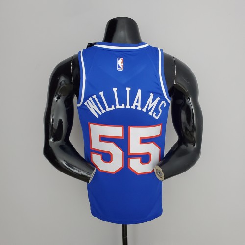 Jason Williams Sacramento Kings City Edition Swingman Jersey Blue