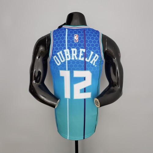 Kelly Oubre Jr. Charlotte Hornets 2022 City Edition Swingman Jersey Blue