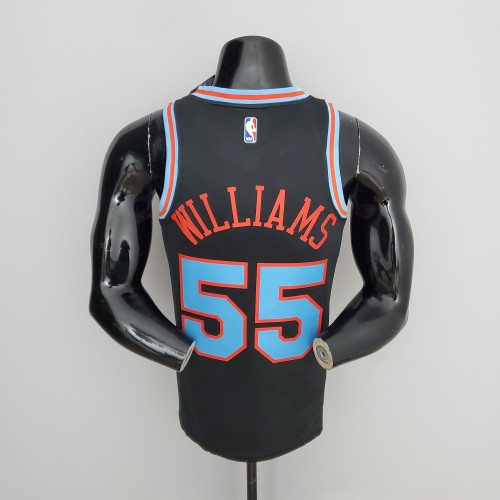 Jason Williams Sacramento Kings City Edition Swingman Jersey Black