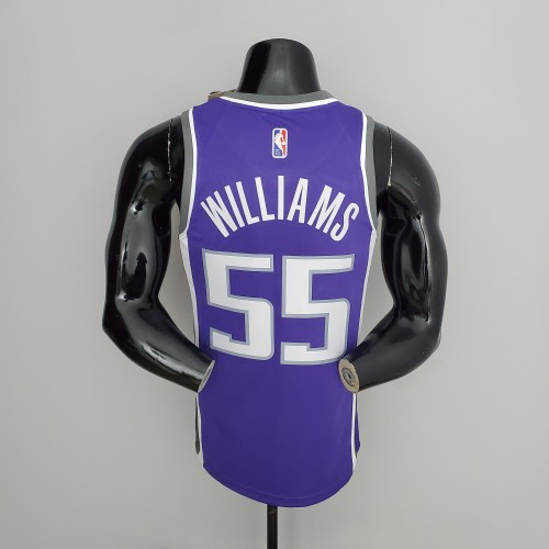 Jason Williams Sacramento Kings 75th Anniversary Swingman Jersey Purple