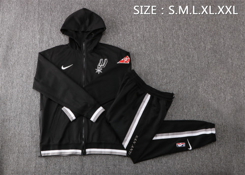 San Antonio Spurs  Hooded Jacket Training Suit 21-22