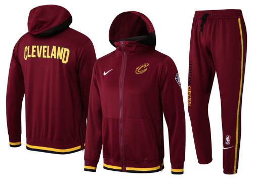 Cleveland Cavaliers Hooded Jacket Training Suit 21-22