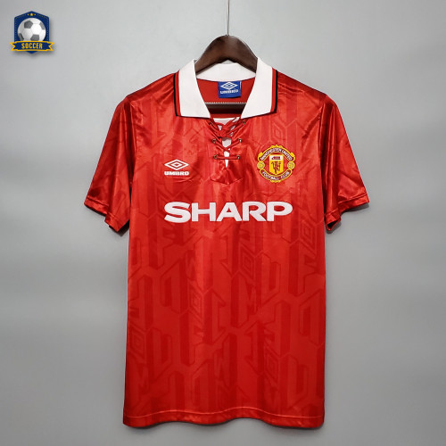 Manchester United Home Retro Jersey 1992/94