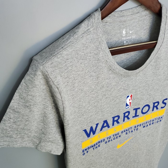 Golden State Warriors Casual T-shirt Gray