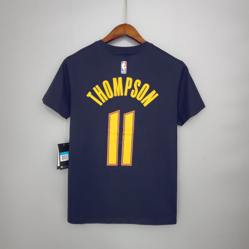 Klay Thompson Golden State Warriors Casual T-shirt Royal Blue