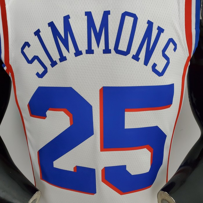 Ben Simmons Philadelphia 76ers 75th Anniversary Swingman Jersey White