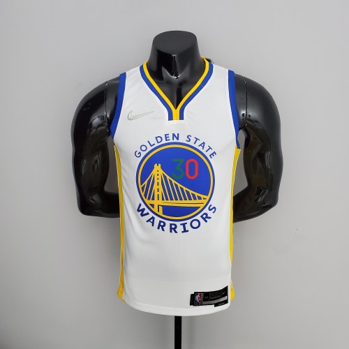 Stephen Curry Golden State Warriors 75th Anniversary Swingman Jersey Mexico Edition White