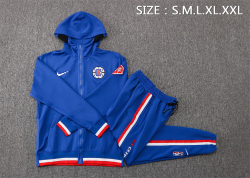 Los Angeles Clippers Hooded Jacket Training Suit 21-22