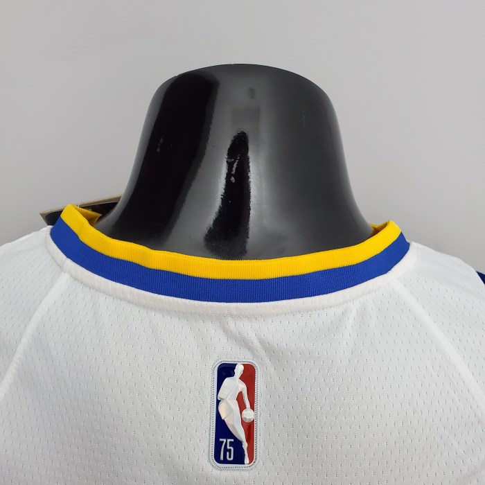 Klay Thompson Golden State Warriors 75th Anniversary Swingman Jersey  Mexico Edition White