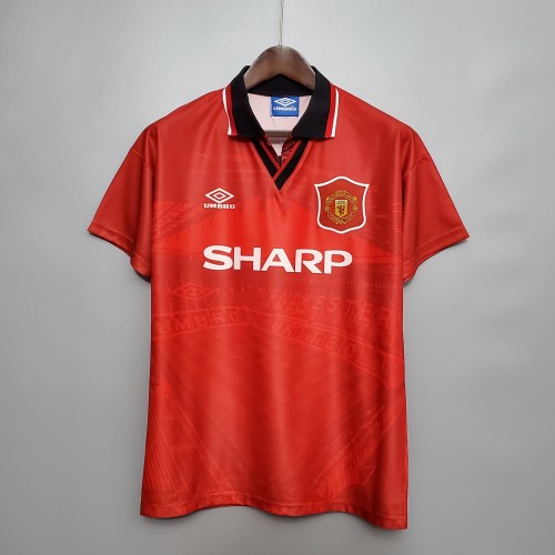 Manchester United Home Retro Jersey 94/96