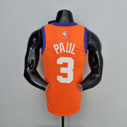 Chris Paul Phoenix Suns 75th Anniversary Swingman Jersey Orange