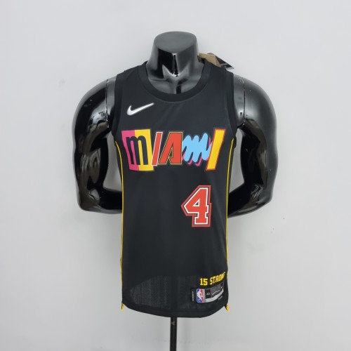 Victor Oladipo Miami Heat 2022 City Edition Swingman Jersey Black