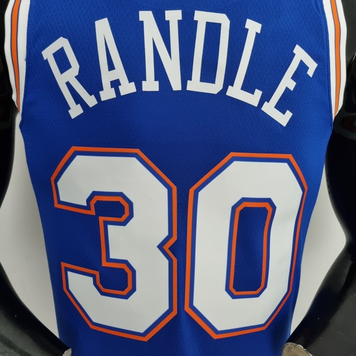 Julius Randle New York Knicks 75th Anniversary Swingman Jersey Blue