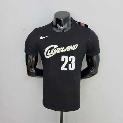 LeBron James Cleveland Cavaliers Casual T-shirt Black