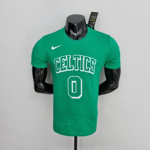 Jayson Tatum Boston Celtics Casual T-shirt Green