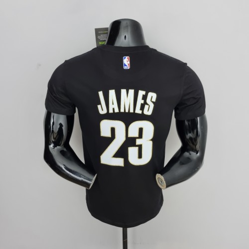 LeBron James Cleveland Cavaliers Casual T-shirt Black
