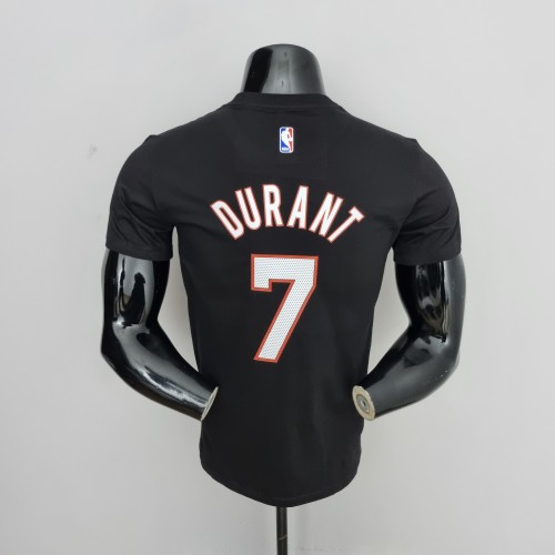Kevin Durant Brooklyn Nets Casual T-shirt Black