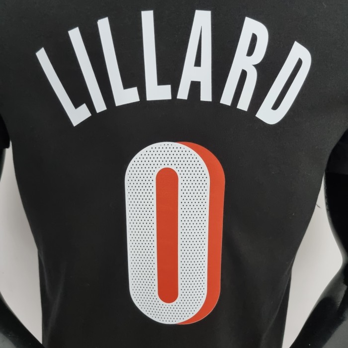 Damian Lillard Portland Trail Blazers Casual T-shirt Black