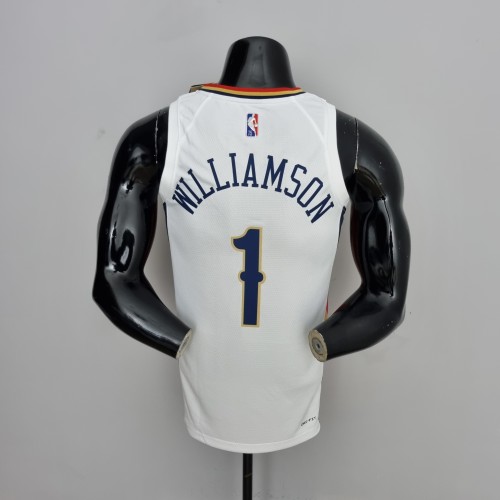 Zion Williamson New Orleans Pelicans 2022 City Edition Swingman Jersey White