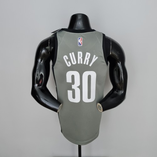 Seth Curry Brooklyn Nets 75th Anniversary City Edition Swingman Jersey Gray