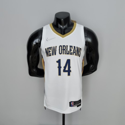 Brandon Ingram New Orleans Pelicans 75th Anniversary Swingman Jersey White