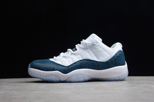 Air Jordan 11 Low White Blue AJ11 CD6846-102