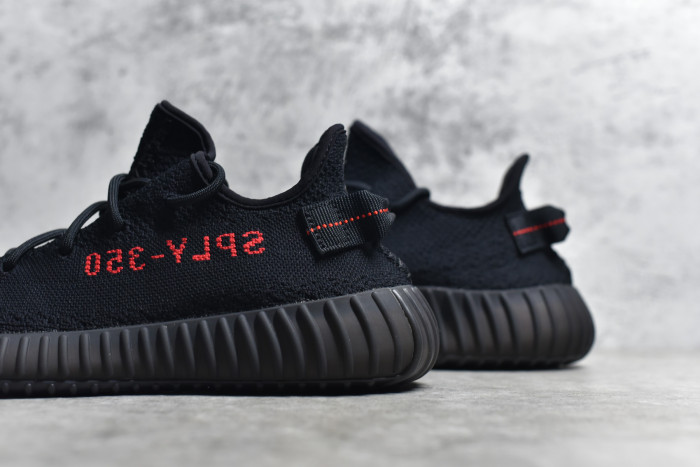 Yeezy 350 Boost V2 Black Red CP9652