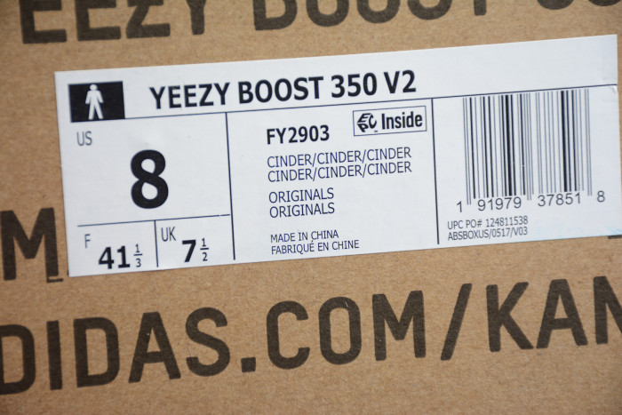 Yeezy Boost 350 V2 “Cinder” FY2903