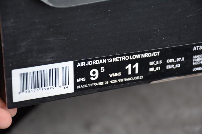 CLOT x Air Jordan 13 “INFRA-BRED” AT3102-006