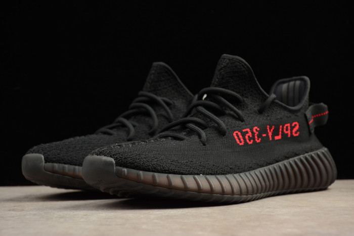 Yeezy 350 Boost V2 Black Red CP9652