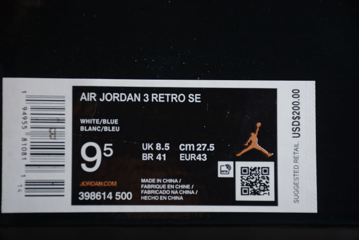 Air Jordan AJ3 Retro