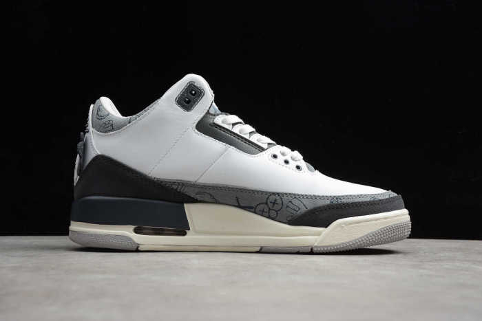 Air Jordan 3 Fresh Water White Gray