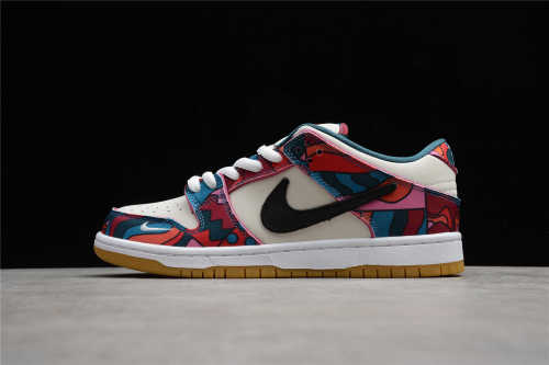 Parra x SB Dunk Low  Abstract Art  DH7695-600