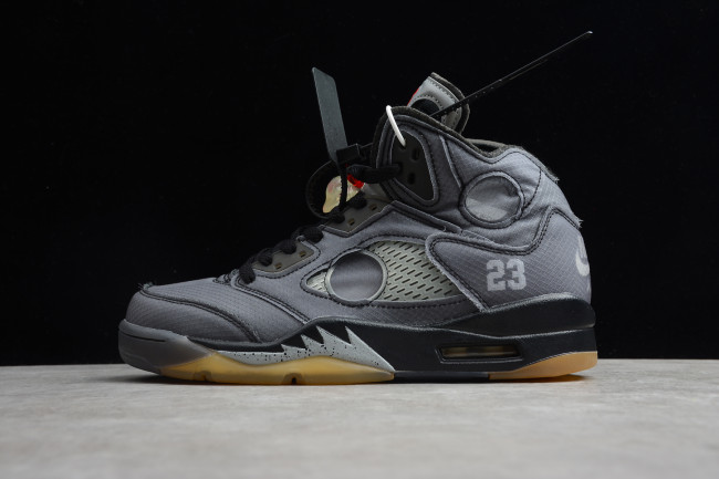 OFF-WHITE x Air Jordan 5 Retro SP “Muslin” CT8480-001