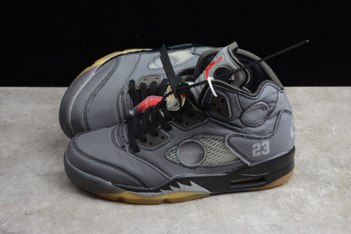 OFF-WHITE x Air Jordan 5 Retro SP “Muslin” CT8480-001