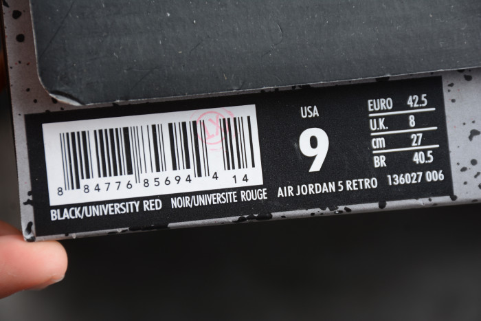 Air Jordan 5 Retro “Satin Bred”136027-006